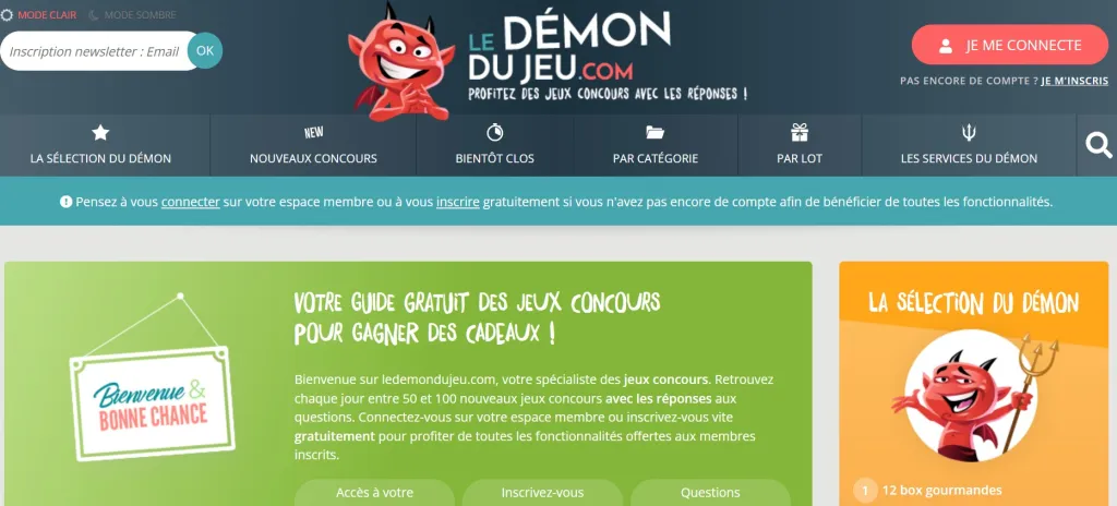 le demon du jeu