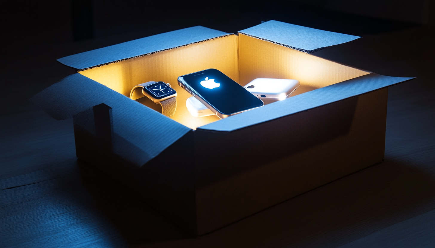 mystery box electronique