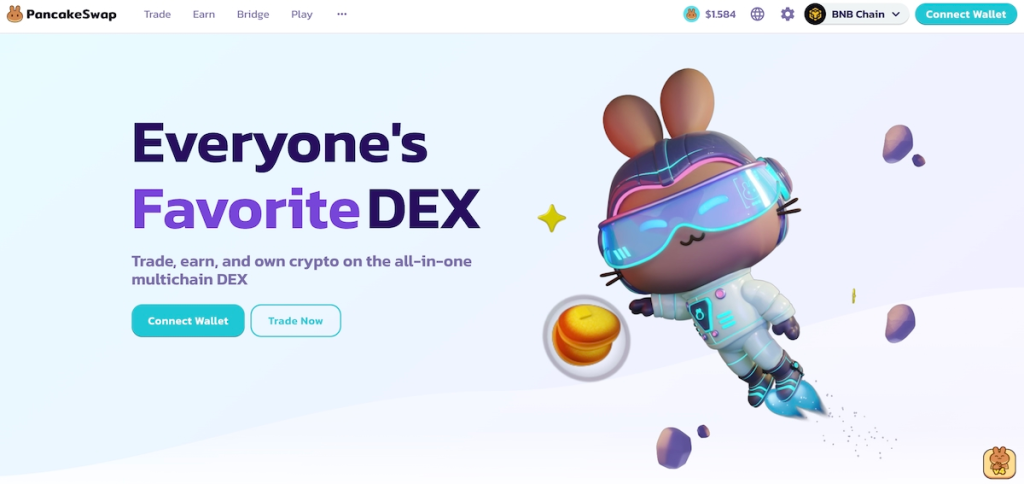 パンケーキスワップ ホームページ