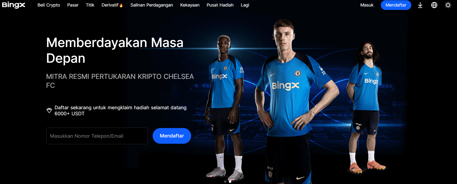 BingX - Crypto Exchange Tanpa KYC Terbaik