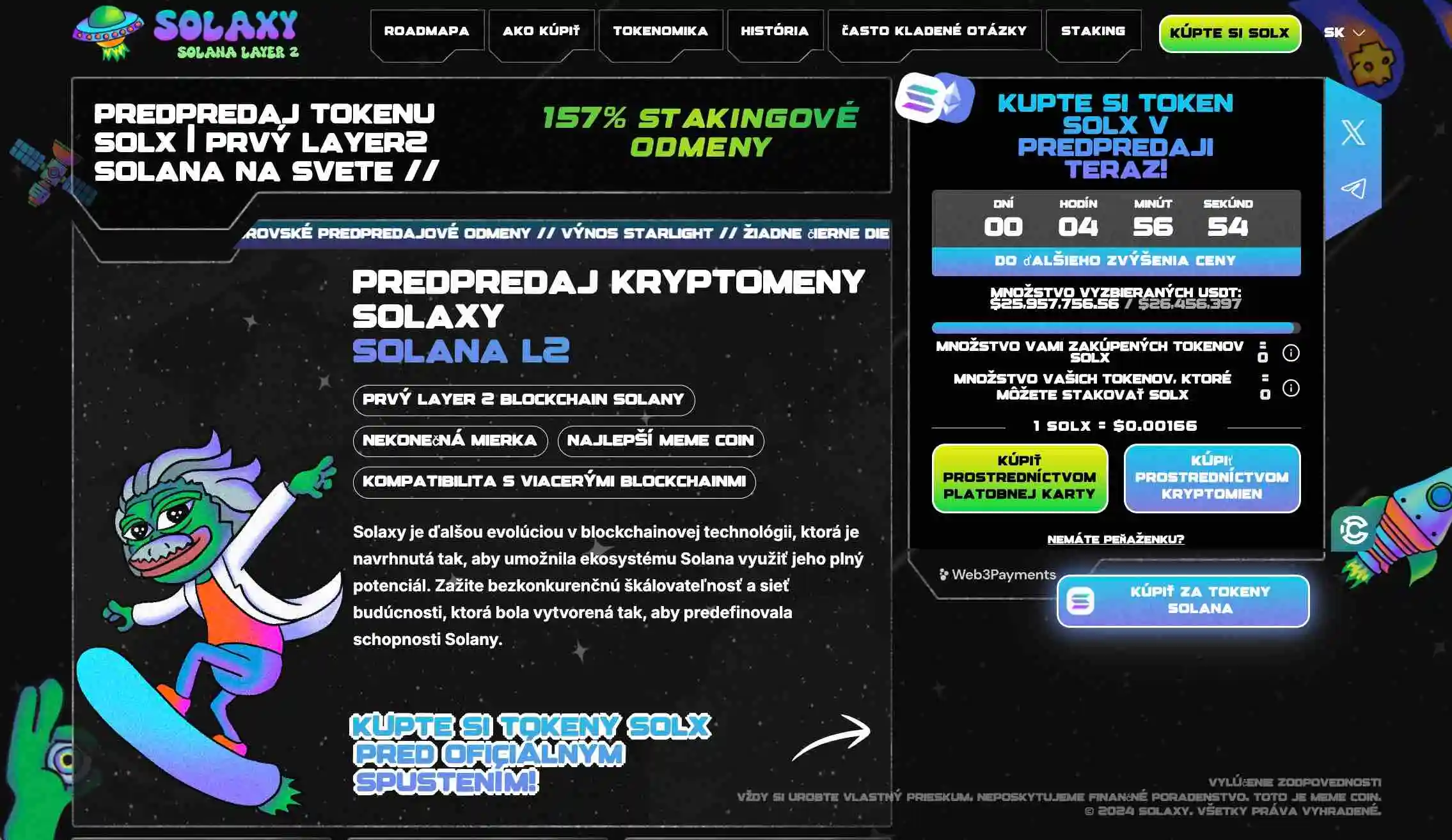 Solaxy najlepšie kryptomeny