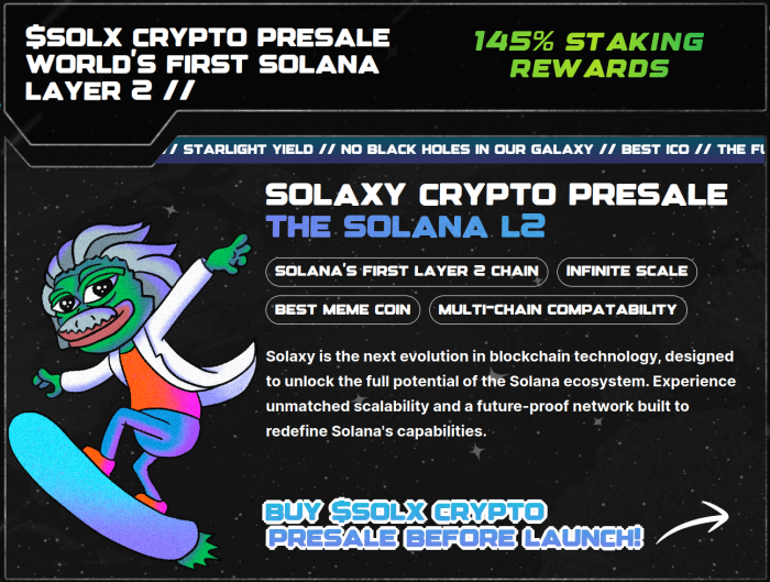 Solaxy’s Solana L2 chain
