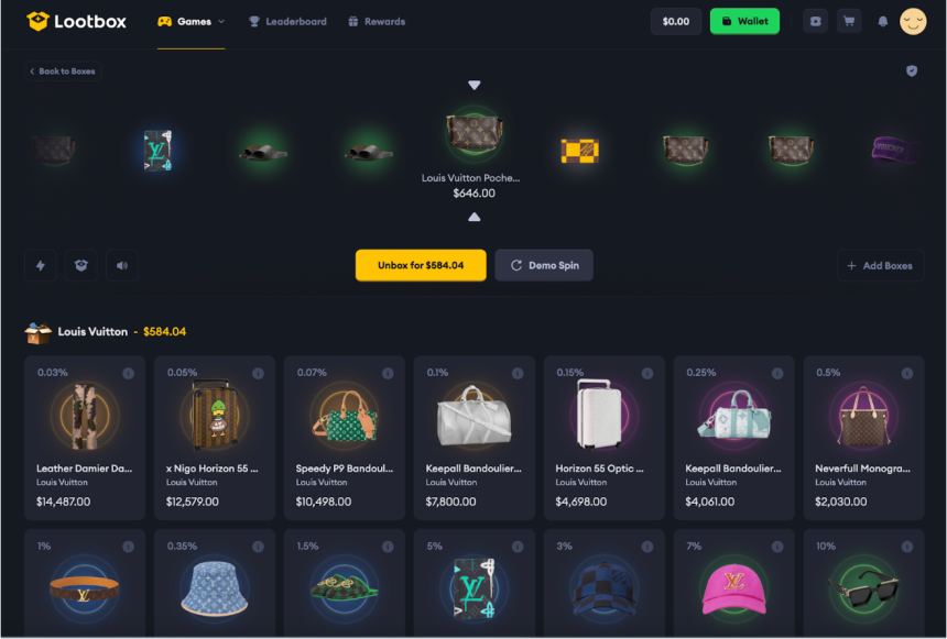 The Lootbox Platform