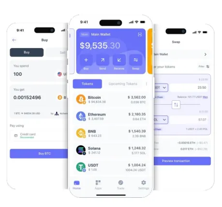 Best Wallet crypto wallet on iOS and Android