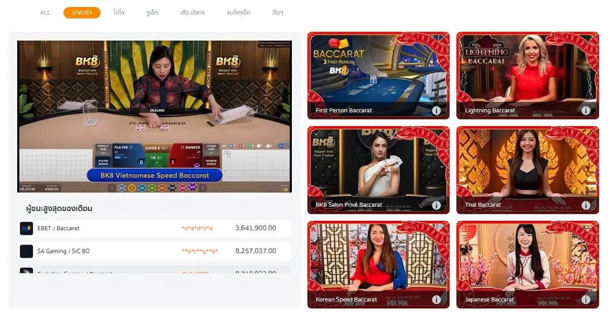 บาคาร่าออนไลน์