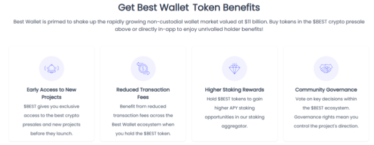 best wallet token benefits