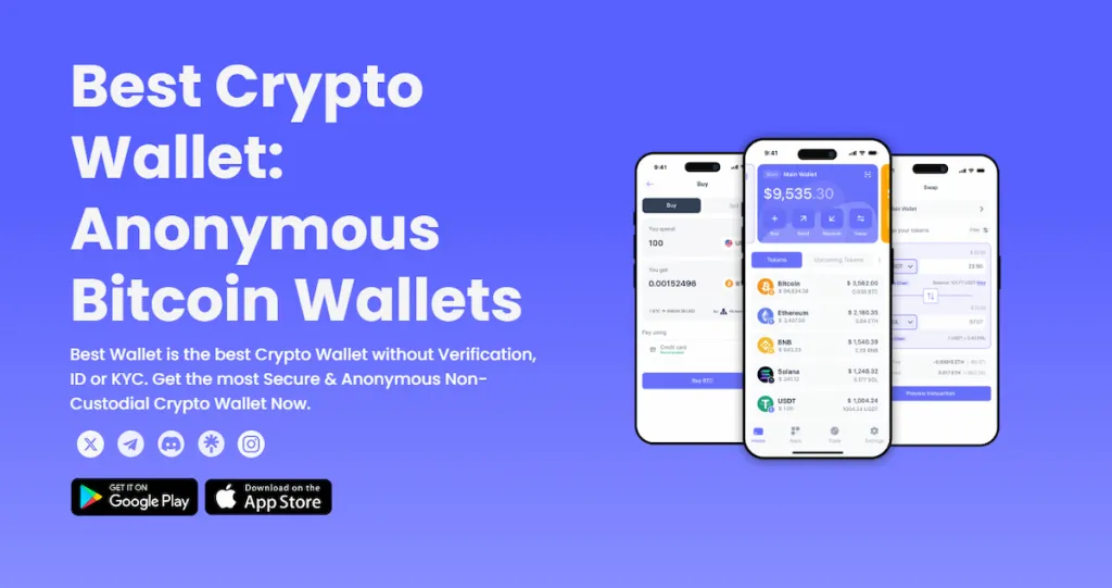 Best Wallet – Kriptovalyuta almaq üçün ən yaxşı ümumi cüzdan