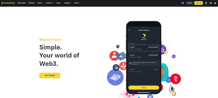 Binance bitcoin pinigine