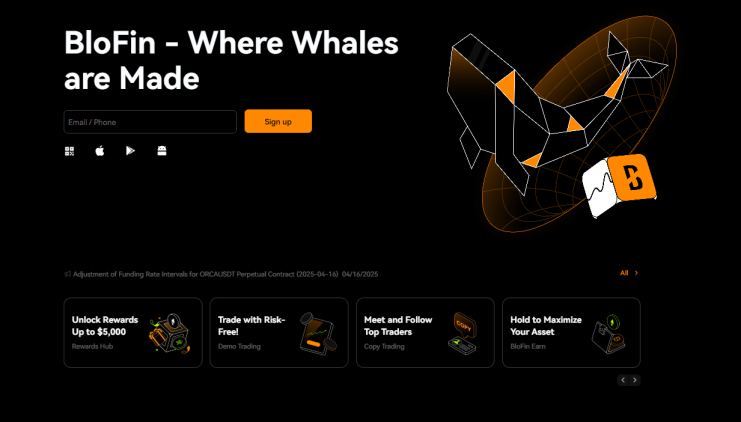 cara membeli crypto BloFin