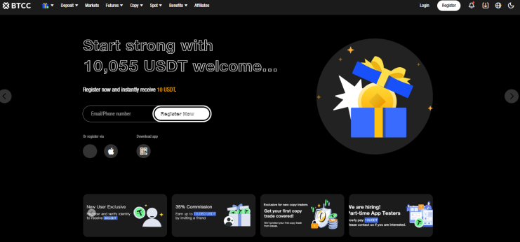 Cara membeli Bitcoin BTCC