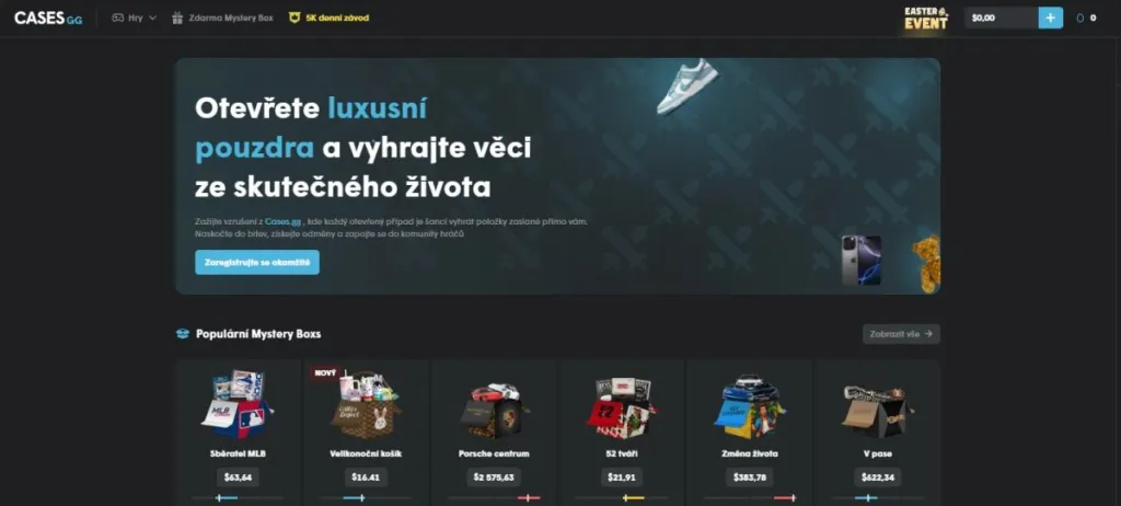 Cases.gg – Nejlepší pro Herní Předměty a CS:GO Skiny