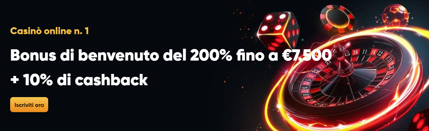 Casino senza autoesclusione - bonus