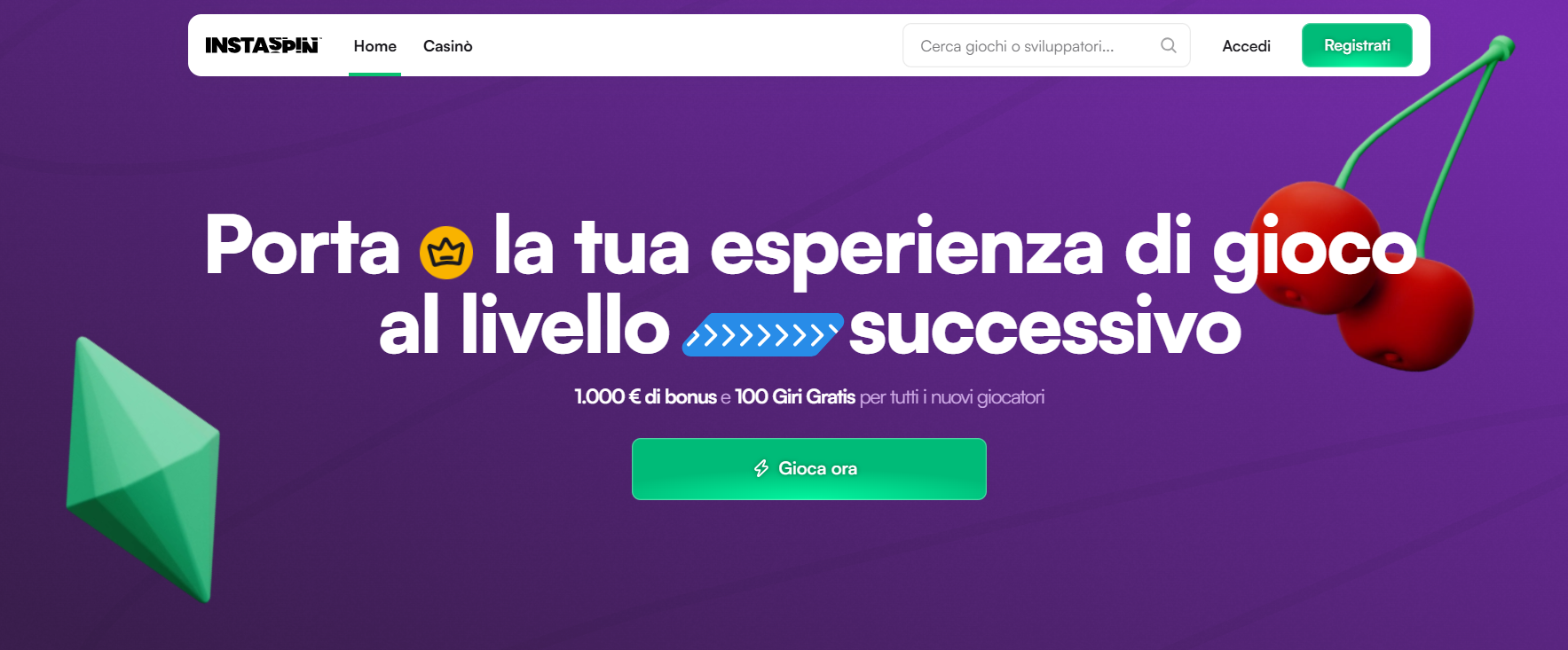 Casino senza autoesclusione - Instaspin