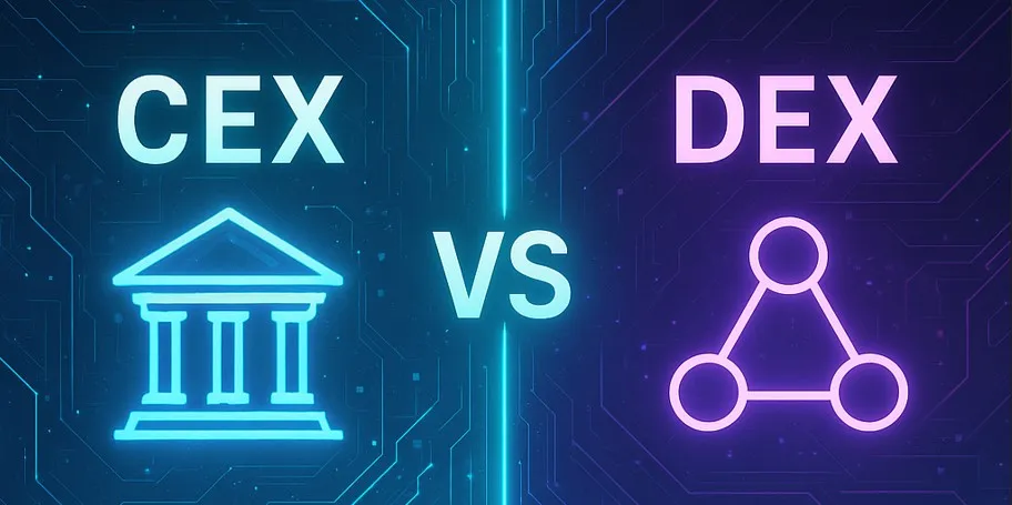 CEX és decentralizált DEX – Hol illeszkednek a Web3 wallet-ek?