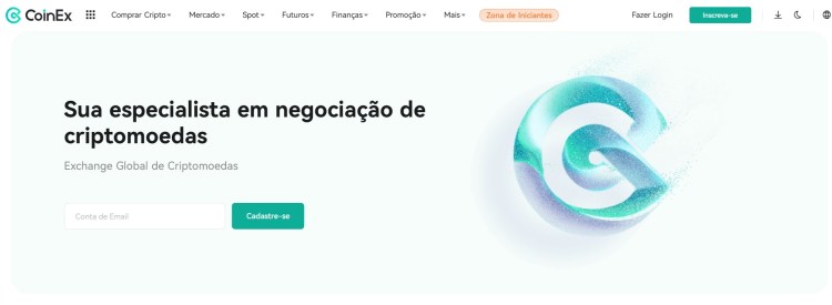 CoinEx está entre as maiores criptomoedas para iniciantes
