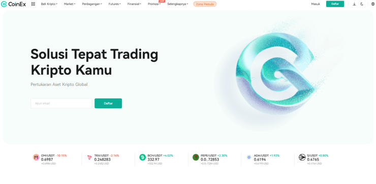 Cara beli crypto kartu krdit CoinEx