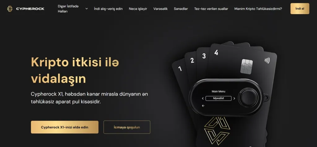 Cypherock kripto cüzdan