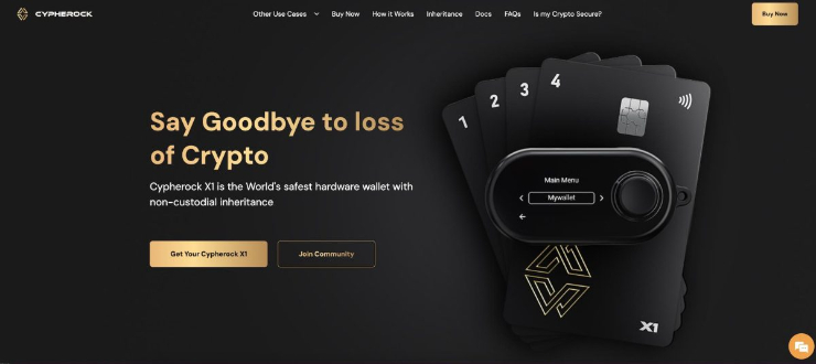 Cypherock najlepšia kryptopeňaženka