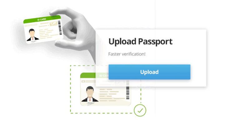 eToro prihlásenie postup 3