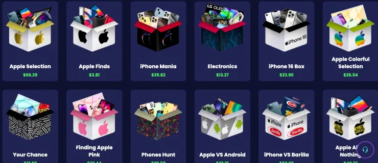 jemlit мистериозна кутия с телефони