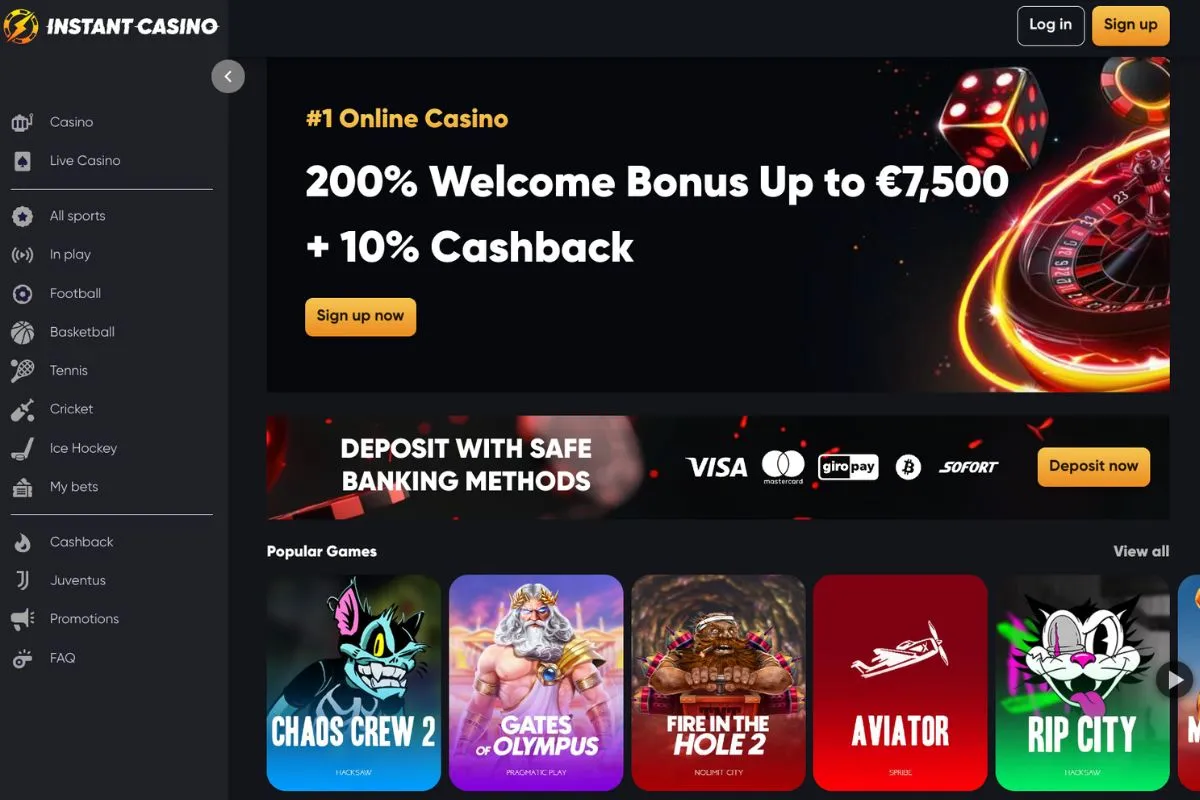 Instant Casino Newsbtc