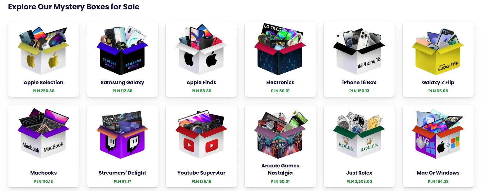 jemlit mystery box za darmo