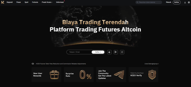 cara membeli crypto KCEX