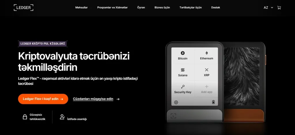Ledger kripto cüzdan