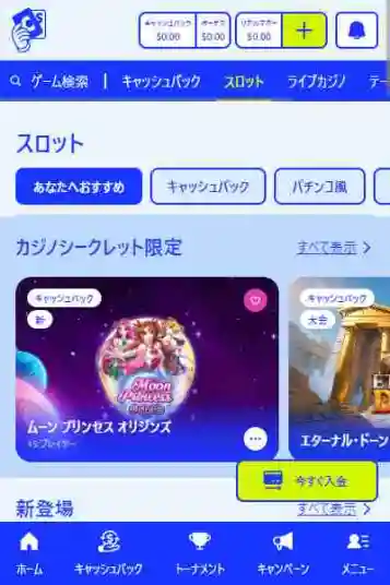 オンラインカジノのカジノシークレット