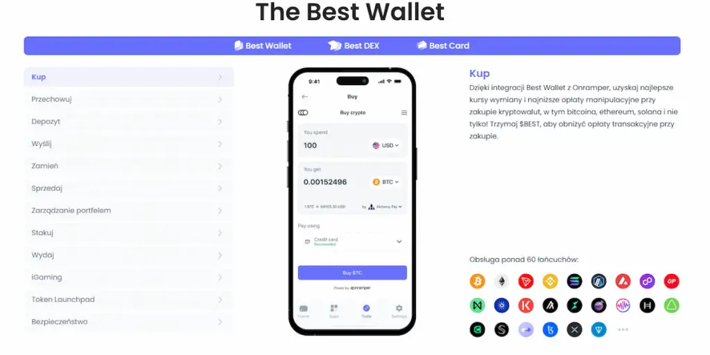 Buy on Best Wallet