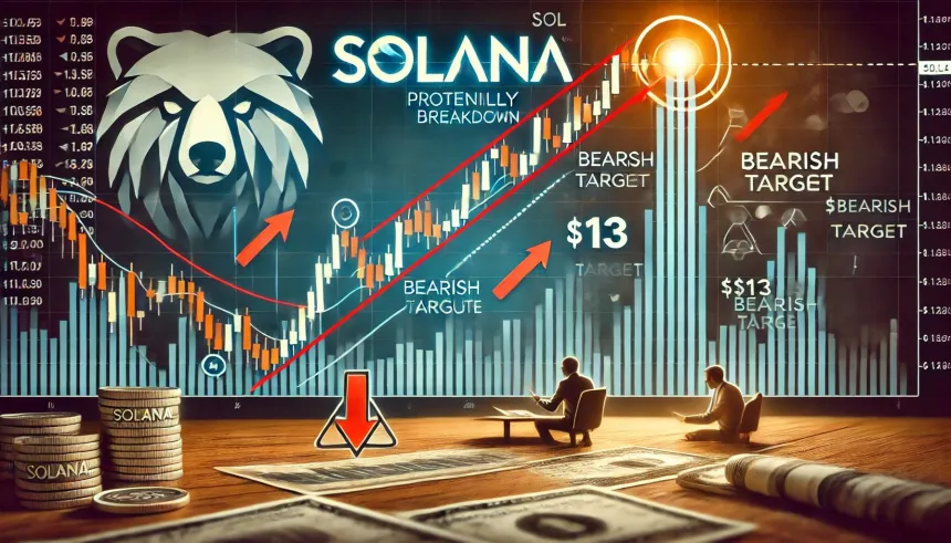 Solana Drops Below $100 For First Time In A Year — Is An 80% Correction Underway?