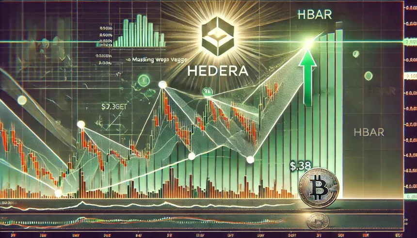 HBAR Breaks Above Massive Falling Wedge – Expert Sets $0.38 Target