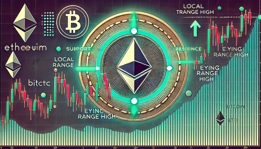 Ethereum Reclaims Local Range Against BTC – Can Bulls Target The Range High?