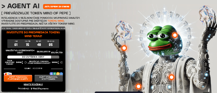 Mind of Pepe meme coiny