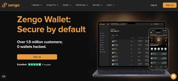 Zengo najlepšie kryptopeňaženky