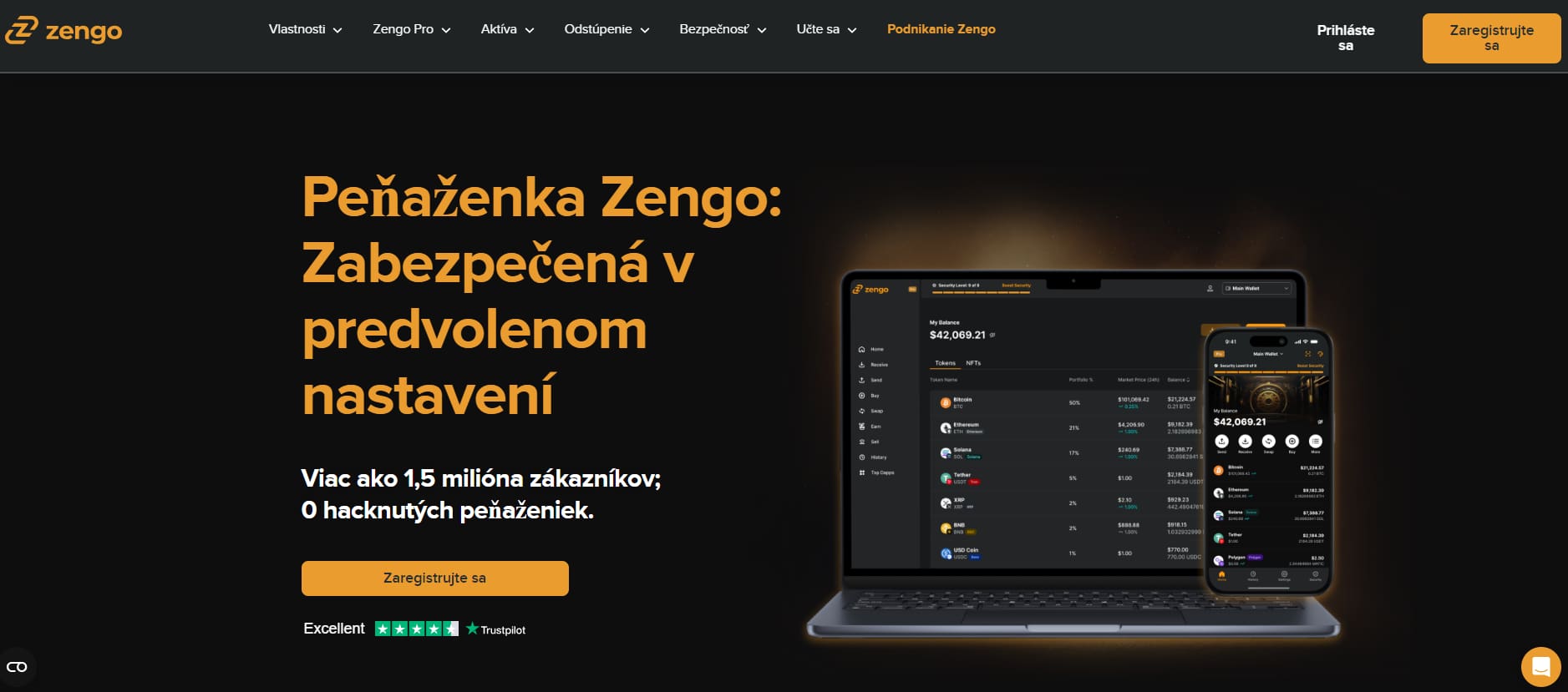 zengo softwarova krypto penazenka