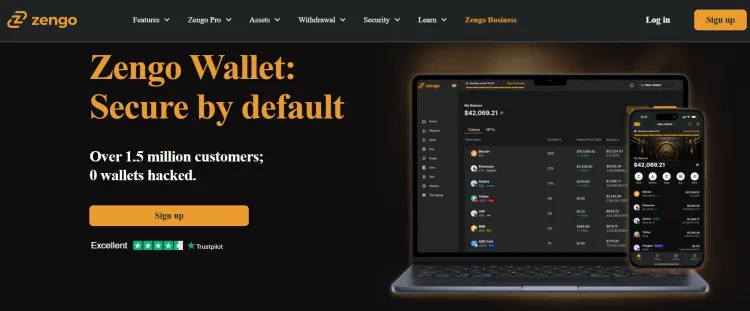 Zengo bitcoin pinigine