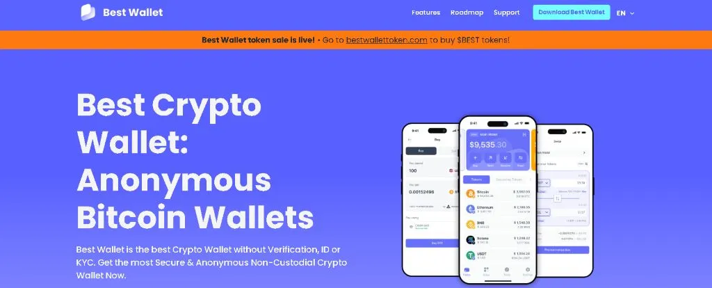 Best Wallet Πλήρες πορτοφόλι Web3