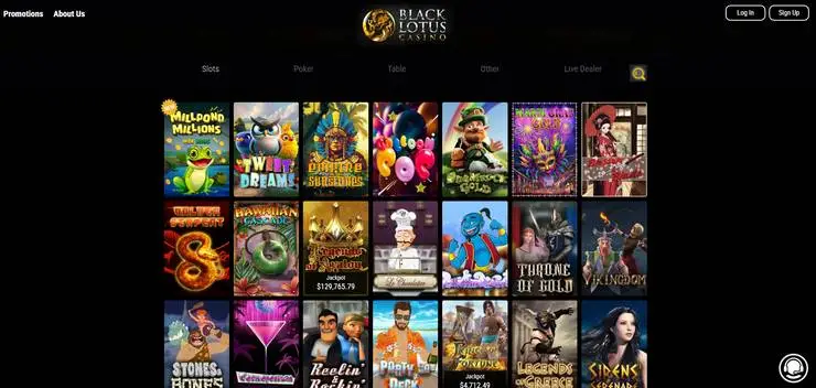 black lotus casino new online slots