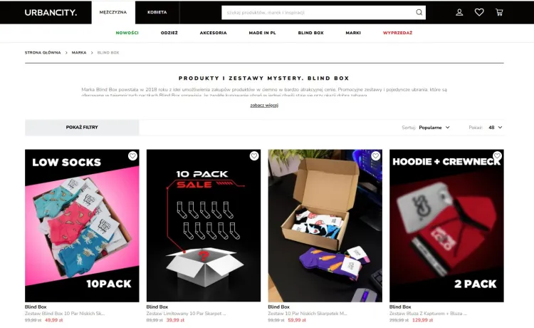 urban city blind box