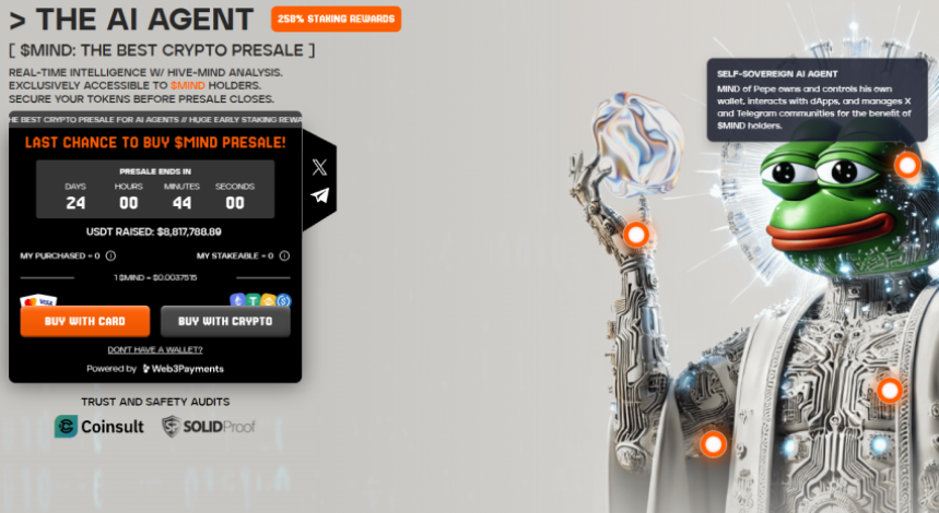 MIND of Pepe presale 2025