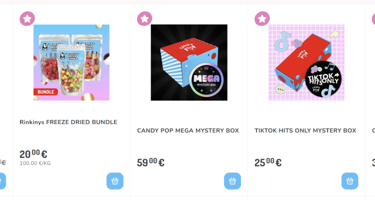 2. Candy Pop – saldumynų paslapčių dėžutės