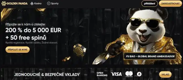 Golden Panda - casino bonusy