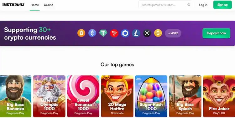 InstaSpin a casino bonusy