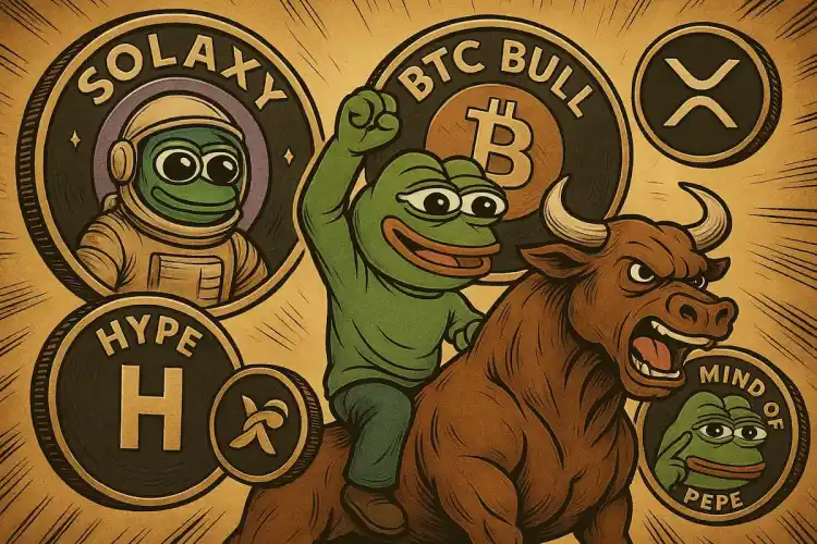 XRP, Solaxy, HYPE… az 5 kriptovaluta, amelyek akár 100-szoros nyereséget hozhatnak a bull run során