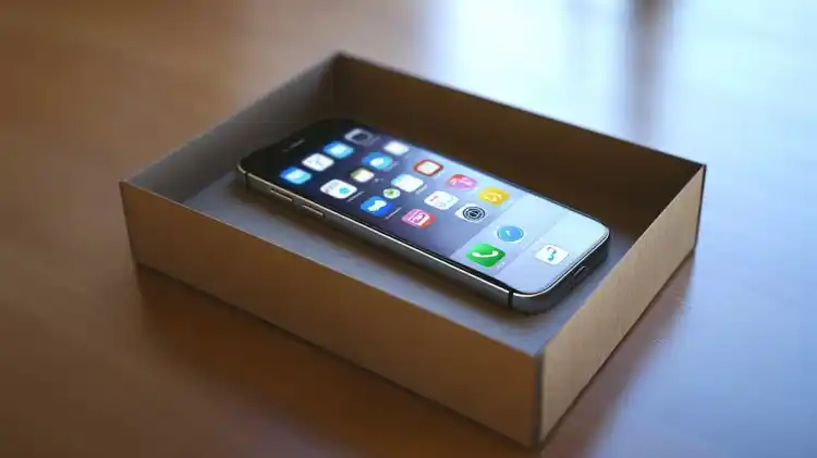 Mystery box iPhone.
