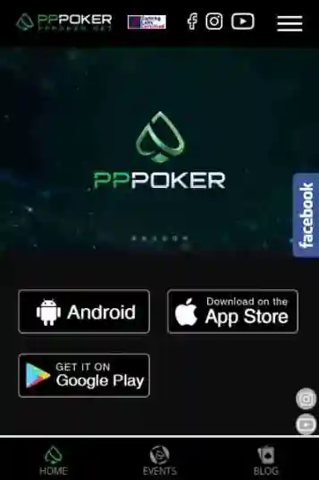 サイバーなデザインのリアルマネーポーカーアプリ