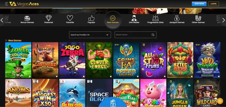 vegas aces new slot games