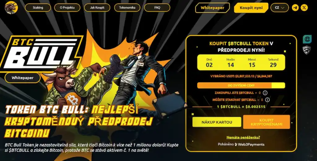 Charakteristiky a růstový potenciál BTC Bull Tokenu