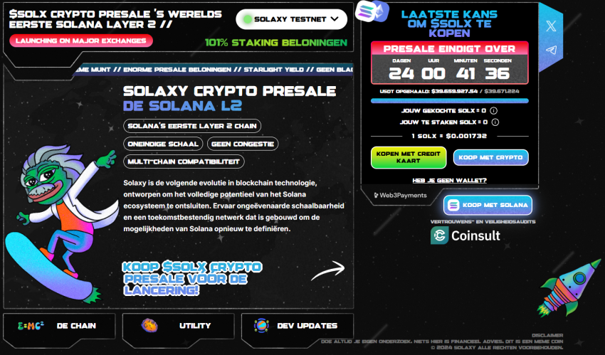 Solaxy presale